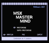 MSX MASTERMIND