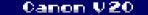 MSX CANON V20 Azerty fran�ais